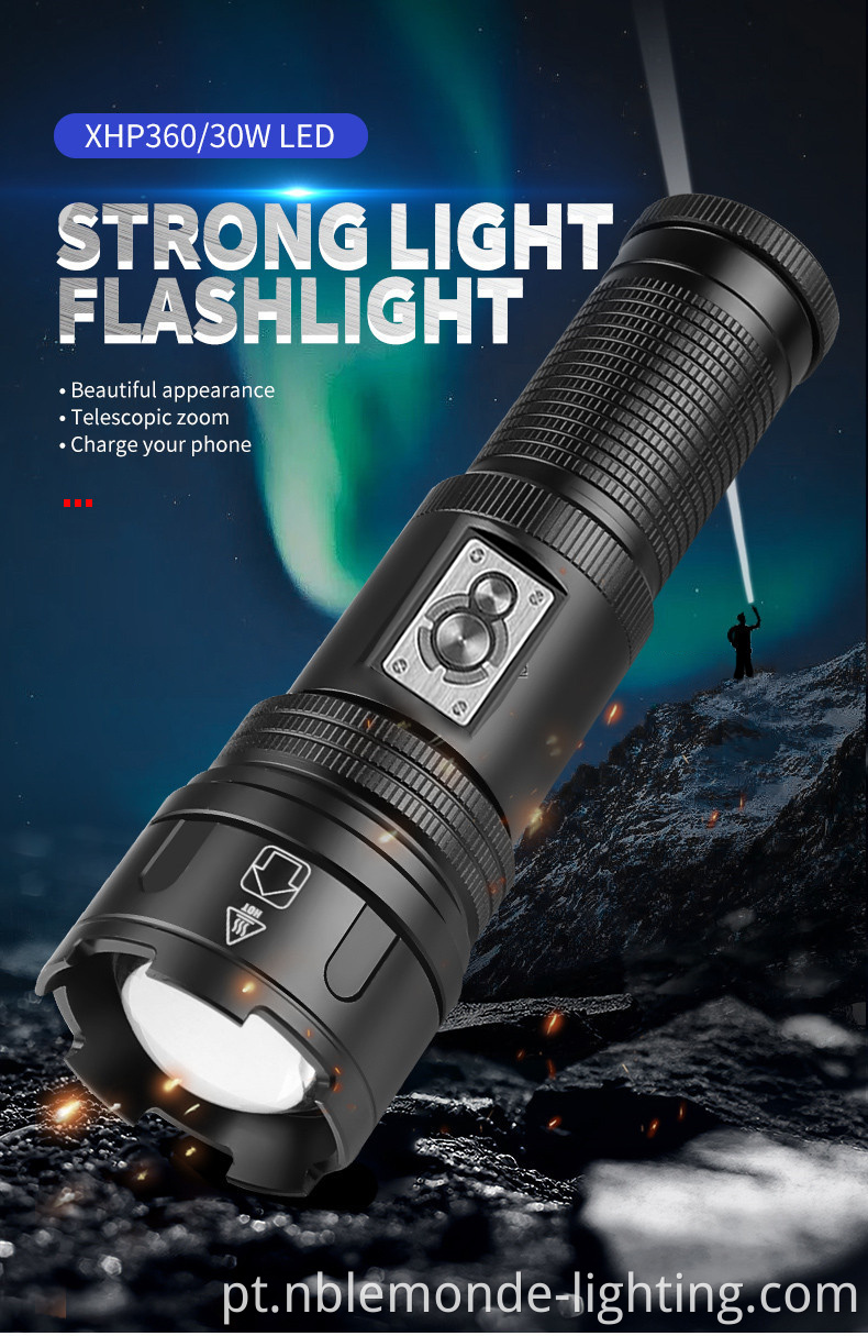  Dynamo Torch Flashlight